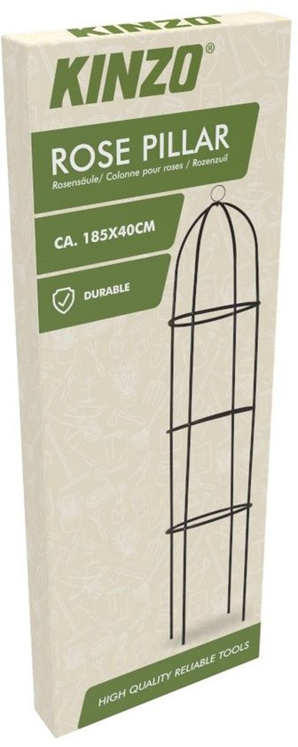 Kinzo Rozen Plantensteun Rond 185x40cm — zo goed als nieuw
