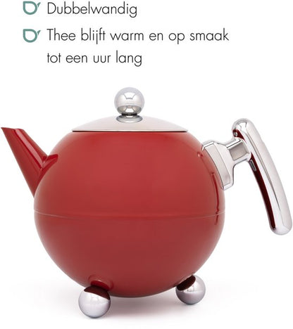 Bredemeijer Duet® Bella Ronde - Theepot — zo goed als nieuw
