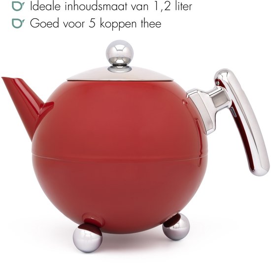 Bredemeijer Duet® Bella Ronde - Theepot — zo goed als nieuw