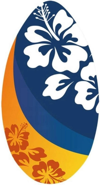 Skimboard Flower 100 cm hout — zo goed als nieuw