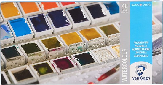 Van Gogh Aquarelverf set school — gebruikt