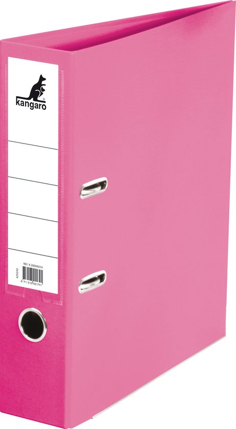 Kangaro ordner A4 2-rings 75mm 5 stuks — gebruikt
