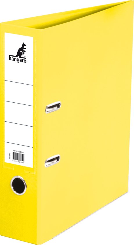 Kangaro ordner A4 2-rings 75mm 5 stuks — gebruikt