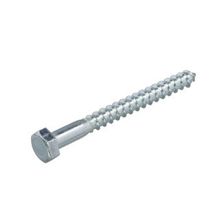 Proftec 5350.01.61901 Houtdraadbout - DIN 571 - Verzinkt - 8.0 x 50mm (50st) — Zeer goed