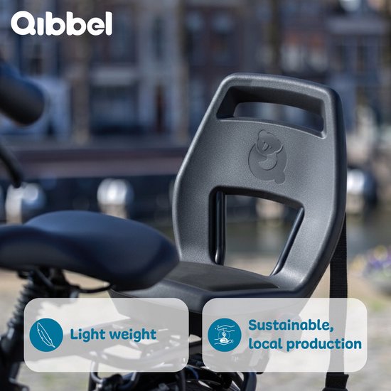 Qibbel Junior 6+ Fietsstoeltje Achter — zo goed als nieuw