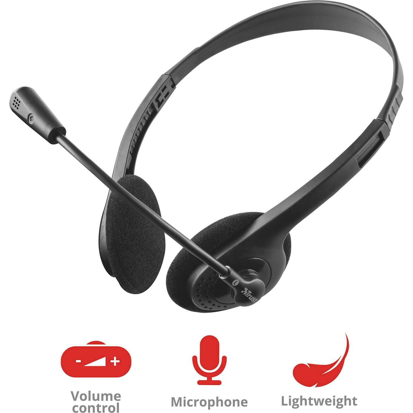 Trust Primo Headset met Microfoon – Zeer goed