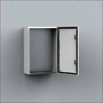 Eldon schakelaarkast leeg, staal, grijs, (hxbxd) 300x300x155mm uitvoering oppervlakte - MAS0303015PER5 — Zeer goed