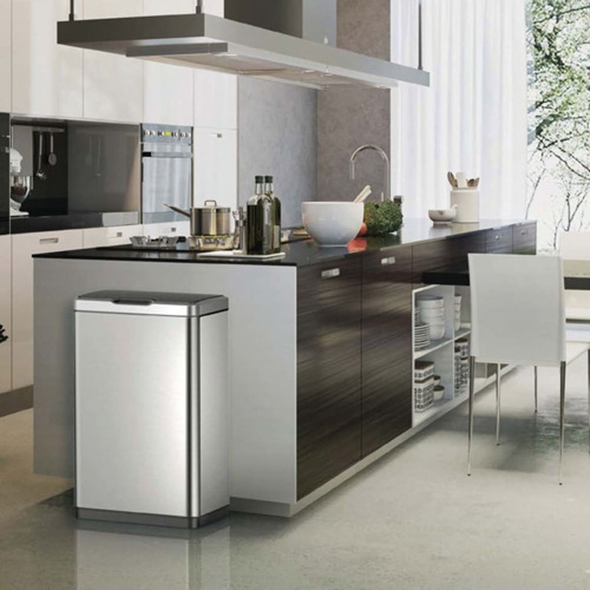 EKO Mirage recycler Sensor Bin 20+20 liter — nieuw