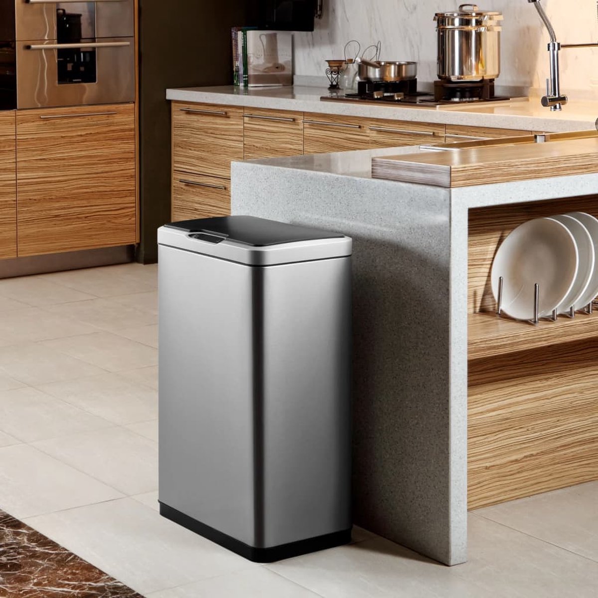 EKO Mirage recycler Sensor Bin 20+20 liter — nieuw