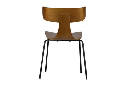 WOOOD Form Stoel Essenhout Fineer Bruin 78x50x52 cm — Zeer goed