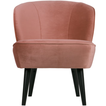 WOOOD Sara Fauteuil Oud Roze — Zeer goed