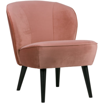WOOOD Sara Fauteuil Oud Roze — Zeer goed