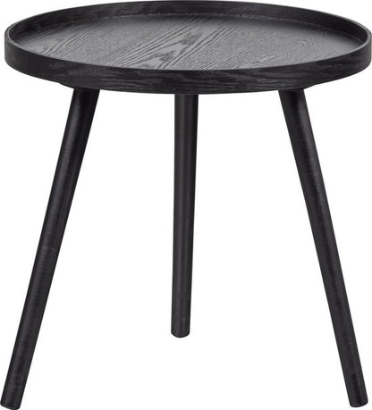WOOOD Mesa Bijzettafel M - Hout - Zwart — zo goed als nieuw