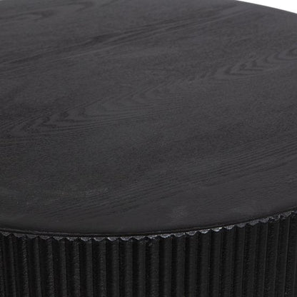 WOOOD Sanne Bijzettafel MDF Zwart — nieuw