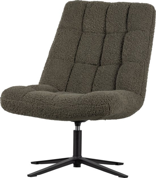 WOOOD Job Draaifauteuil Teddy Groen — Zeer goed