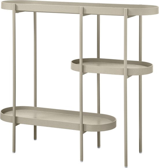 WOOOD Sidetable Noan - Hout/Metaal — nieuw