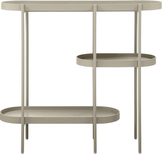 WOOOD Sidetable Noan - Hout/Metaal — nieuw