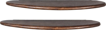 WOOOD Set van 2 Wandplanken Layer hout — nieuw