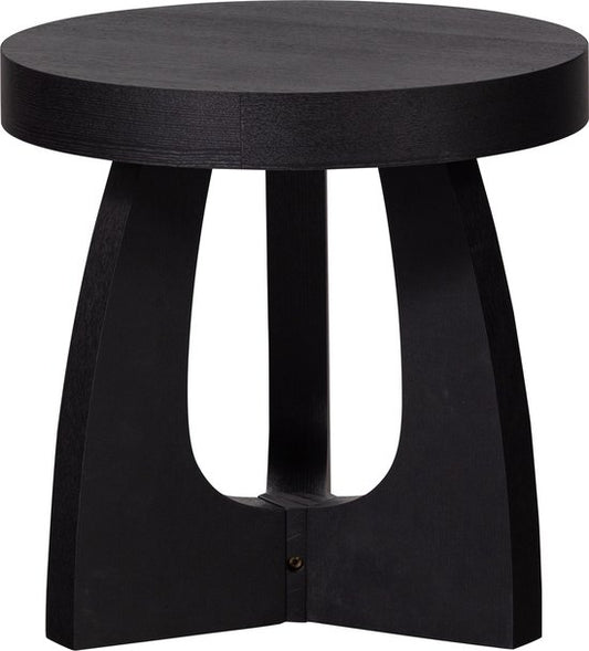 WOOOD Tala Bijzettafel MDF Fineer Zwart 45x45x45 — Zeer goed