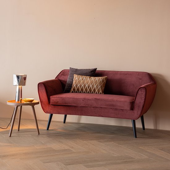 WOOOD Sasha Bijzettafel Ø 40 CM - Hout — zo goed als nieuw