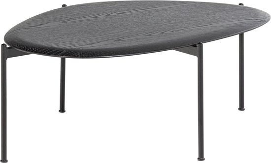 WOOOD Kota Salontafel - MDF/Fineer - Zwa — zo goed als nieuw