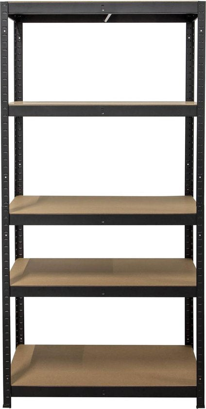 OPBERGREK 5 Planken Zwart — Zeer goed