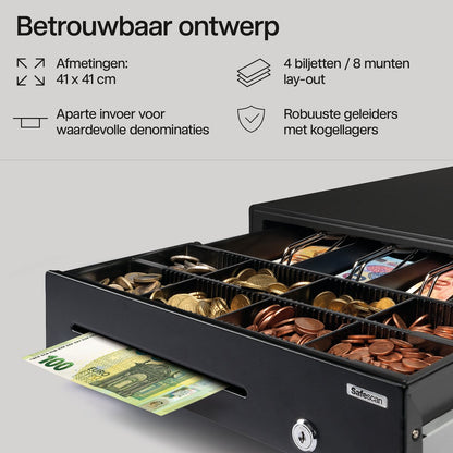 Safescan kassalade SD-4141 — zo goed als nieuw