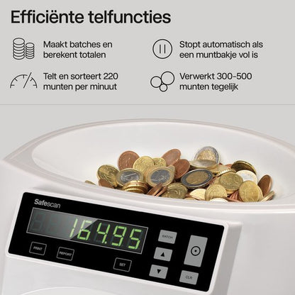 Safescan 1250 munttelmachine — Zeer goed