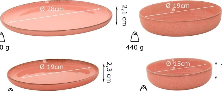 Palmer Antigo Serviesset 6 persoons 24 delig — gebruikt