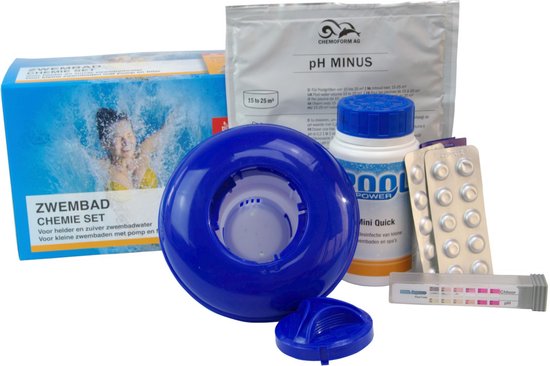 Summer Fun zwembad startset chemie mini — gebruikt