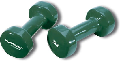 Tunturi Dumbbell set 2 x 2,0 kg — zo goed als nieuw