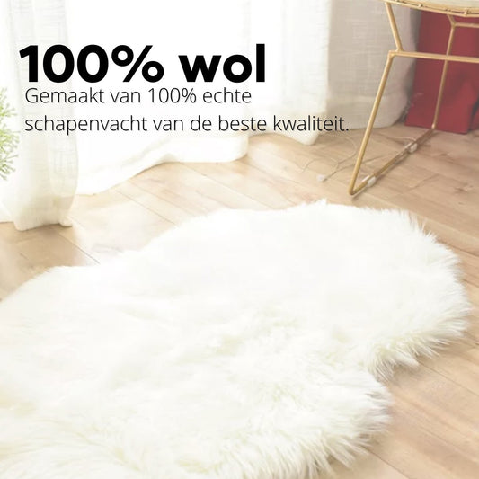 Schapenvacht Vloerkleed — nieuw