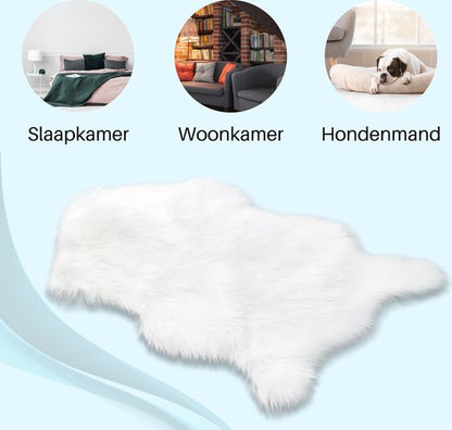 Schapenvacht Vloerkleed — nieuw