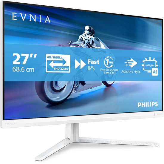 Philips Evnia 27M2N5901A 27 inch Gaming — zo goed als nieuw