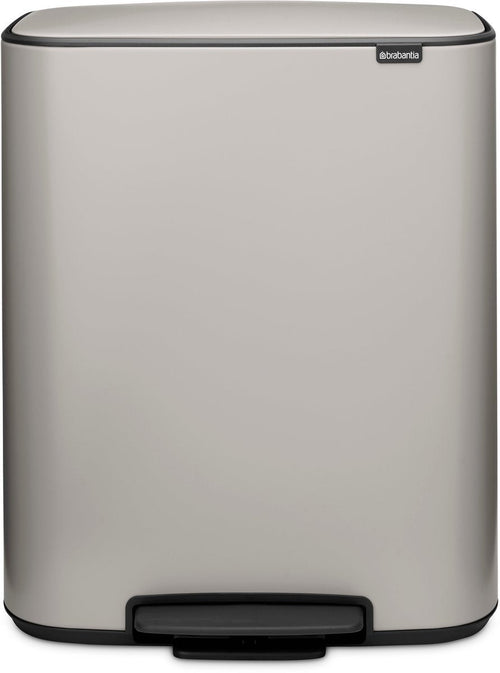 Brabantia Bo Prullenbak - 60 liter - Soft Beige — nieuw