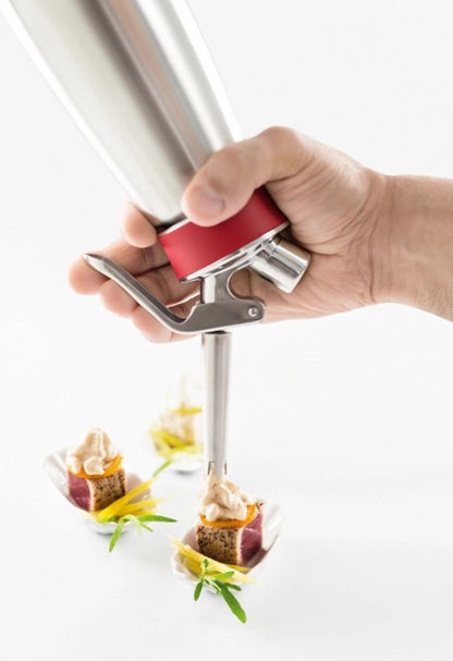 iSi Gourmet Whip Plus rvs - 0.5 Ltr — gebruikt