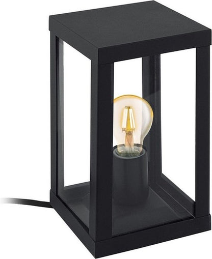 EGLO Vintage Alamonte 1 Buitenverlichting Tafellamp 1 Lichts Zwart — Zeer goed