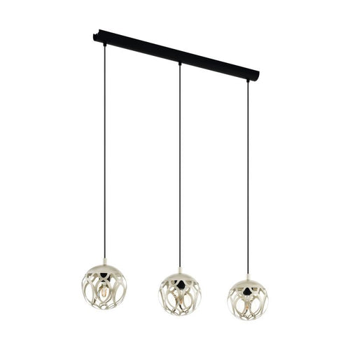 EGLO Mirtazza Hanglamp E27 88 cm Zwart — Zeer goed