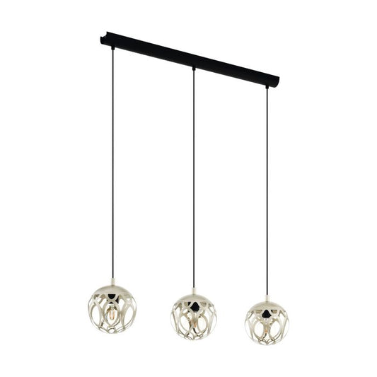 EGLO Mirtazza Hanglamp E27 88 cm Zwart — Zeer goed