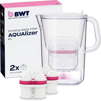 BWT WATERFILTERKAN + 2 x FILTER — zo goed als nieuw