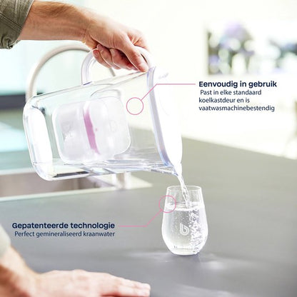 BWT WATERFILTERKAN + 2 x FILTER — zo goed als nieuw