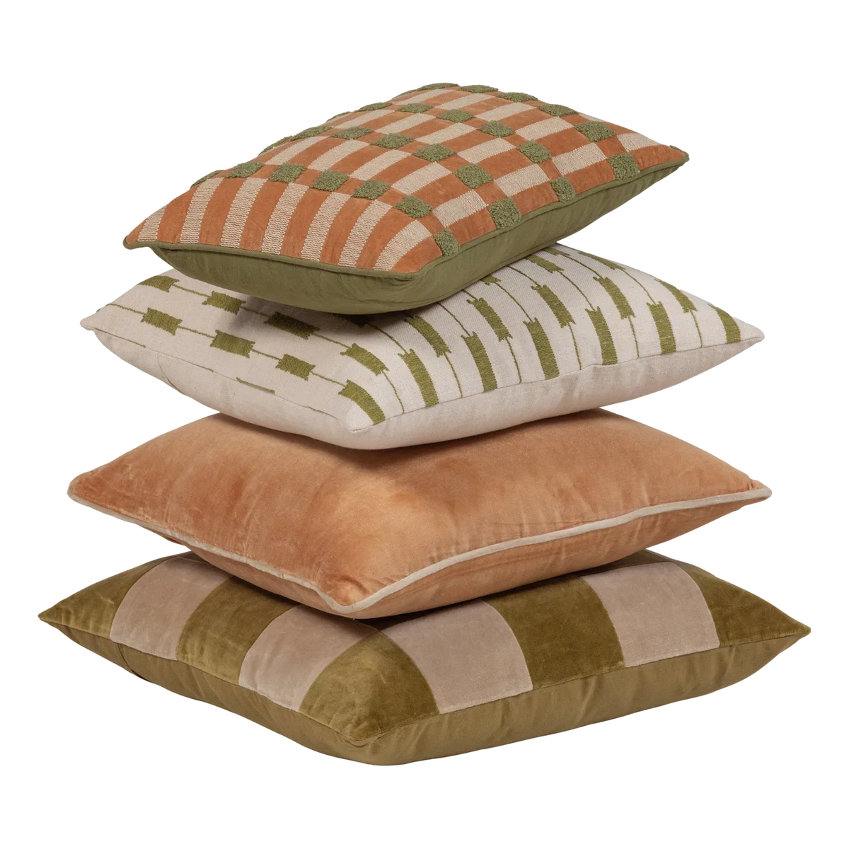 WOOOD Vola Kussens - Set van 4 — nieuw