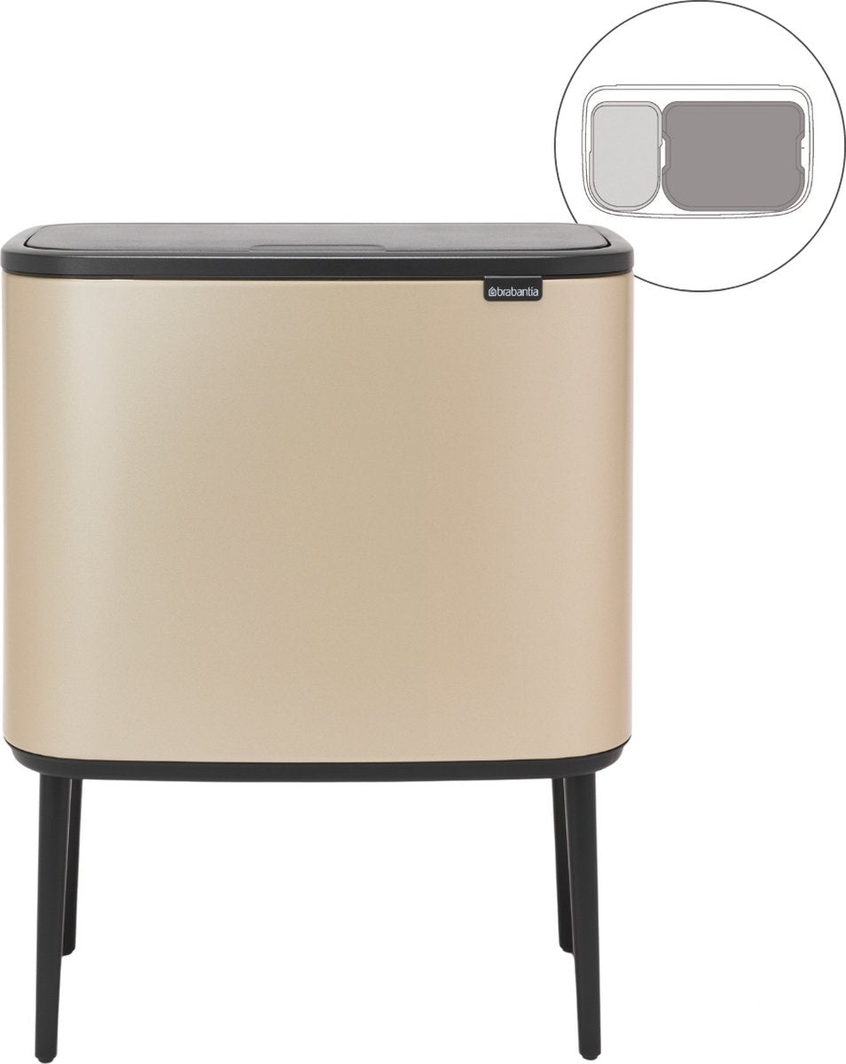 Brabantia Bo Touch Bin Prullenbak — nieuw