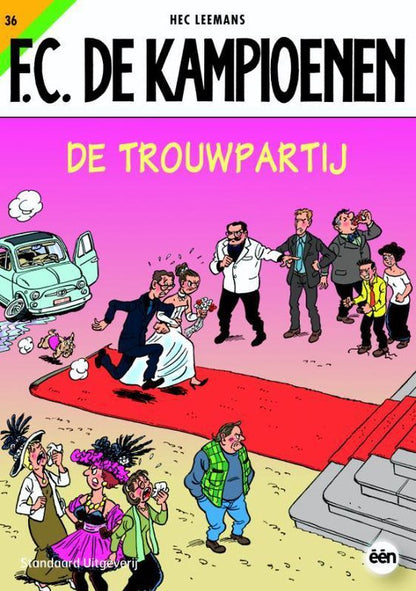 F.C. De Kampioenen 36 - De trouwpartij — gebruikt