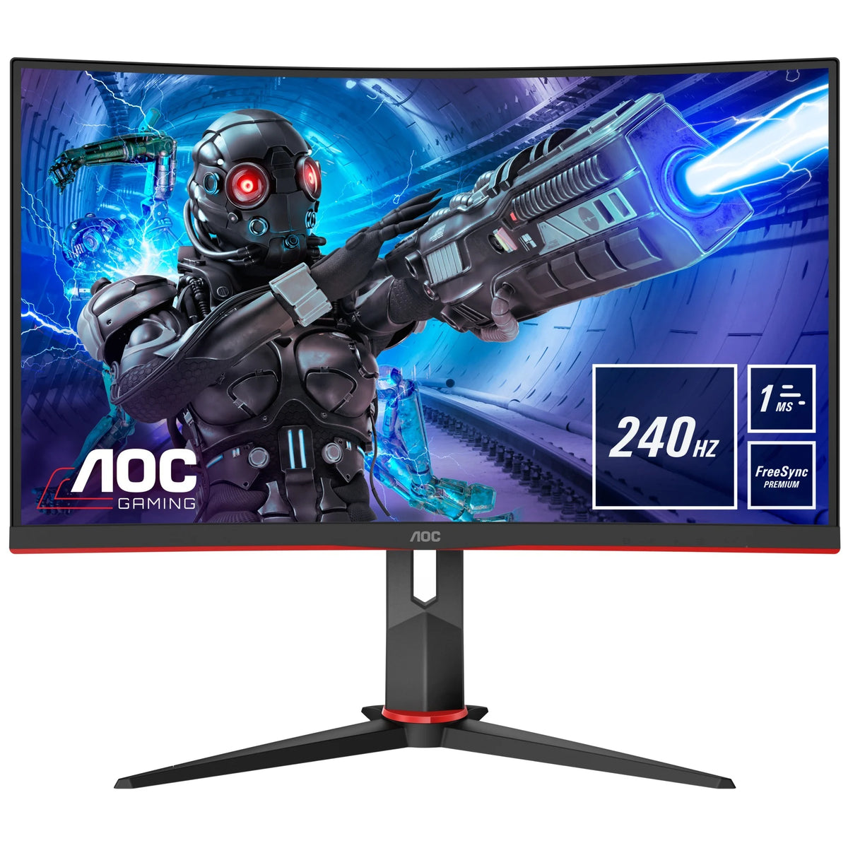 AOC C32G2ZE Full HD Gaming Monitor — zo goed als nieuw