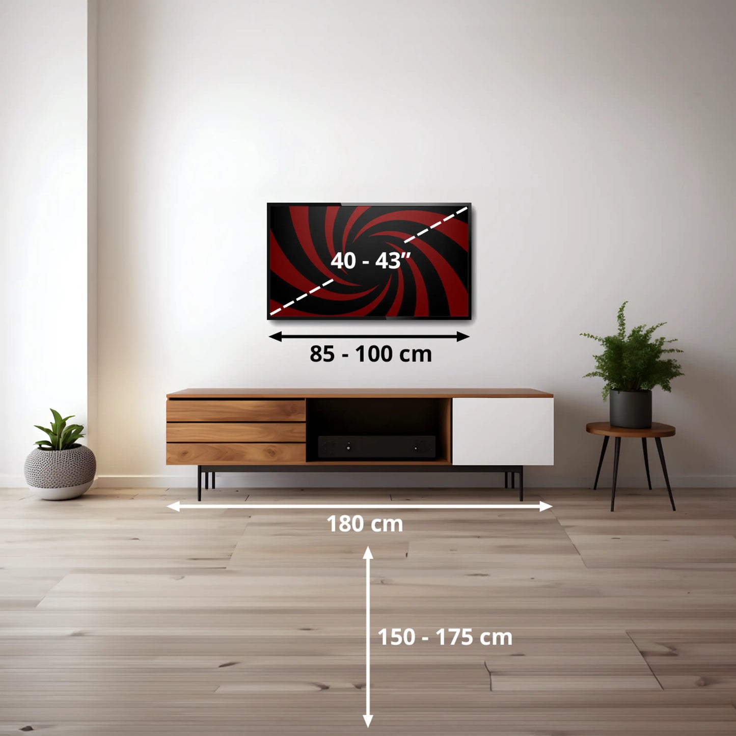 LG43UA75006LA - 43 inch LED Smart TV — nieuw