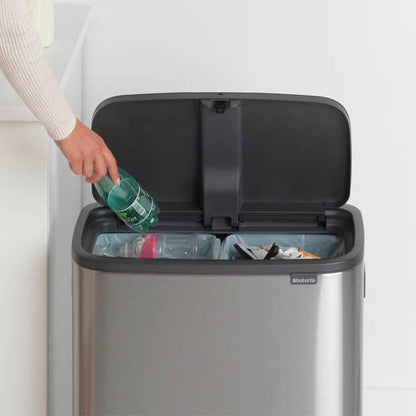 Brabantia Bo Touch Bin Prullenbak - 2 x 30L — nieuw