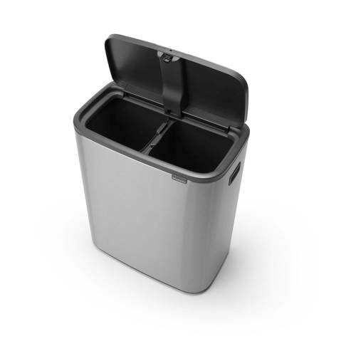 Brabantia Bo Touch Bin Prullenbak - 2 x 30L — nieuw