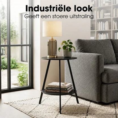 Mica Decorations Seatle Bijzettafel Rond — Beschadigd