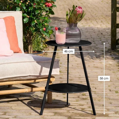Mica Decorations Seatle Bijzettafel Rond — Beschadigd